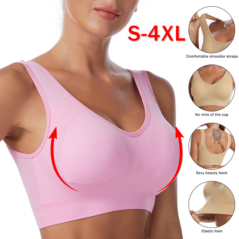 Underwire Bra Padded - Sexy Frauen Bh Plus Größe Nahtlose
