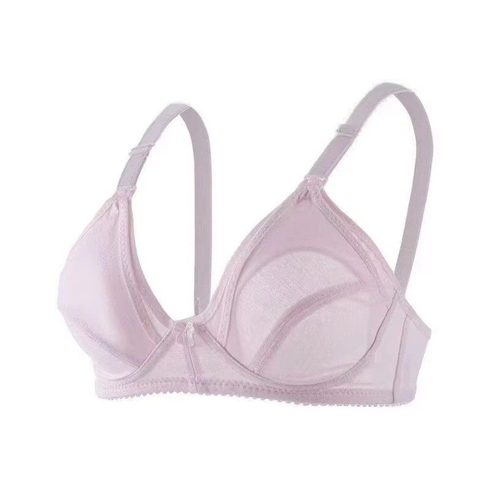 Sleep Bra Bralette - Baumwoll-Schwangerschafts-Still-BH Drahtlos Übergröße Still-Bralette mit Offenem