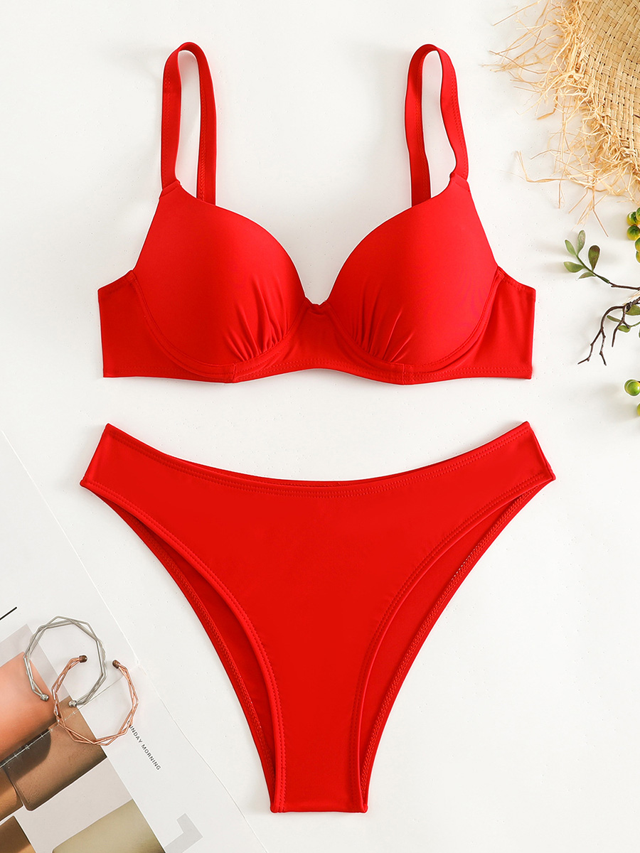 Underwire Bra Padded - Bügel-Bh Cup Brasilianischen Bikini Weiblichen Badeanzug